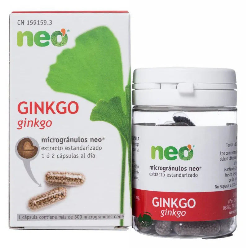 NEO NEO Mikrogranula Ginkgo Biloba 45 Kapseln Kosmetik