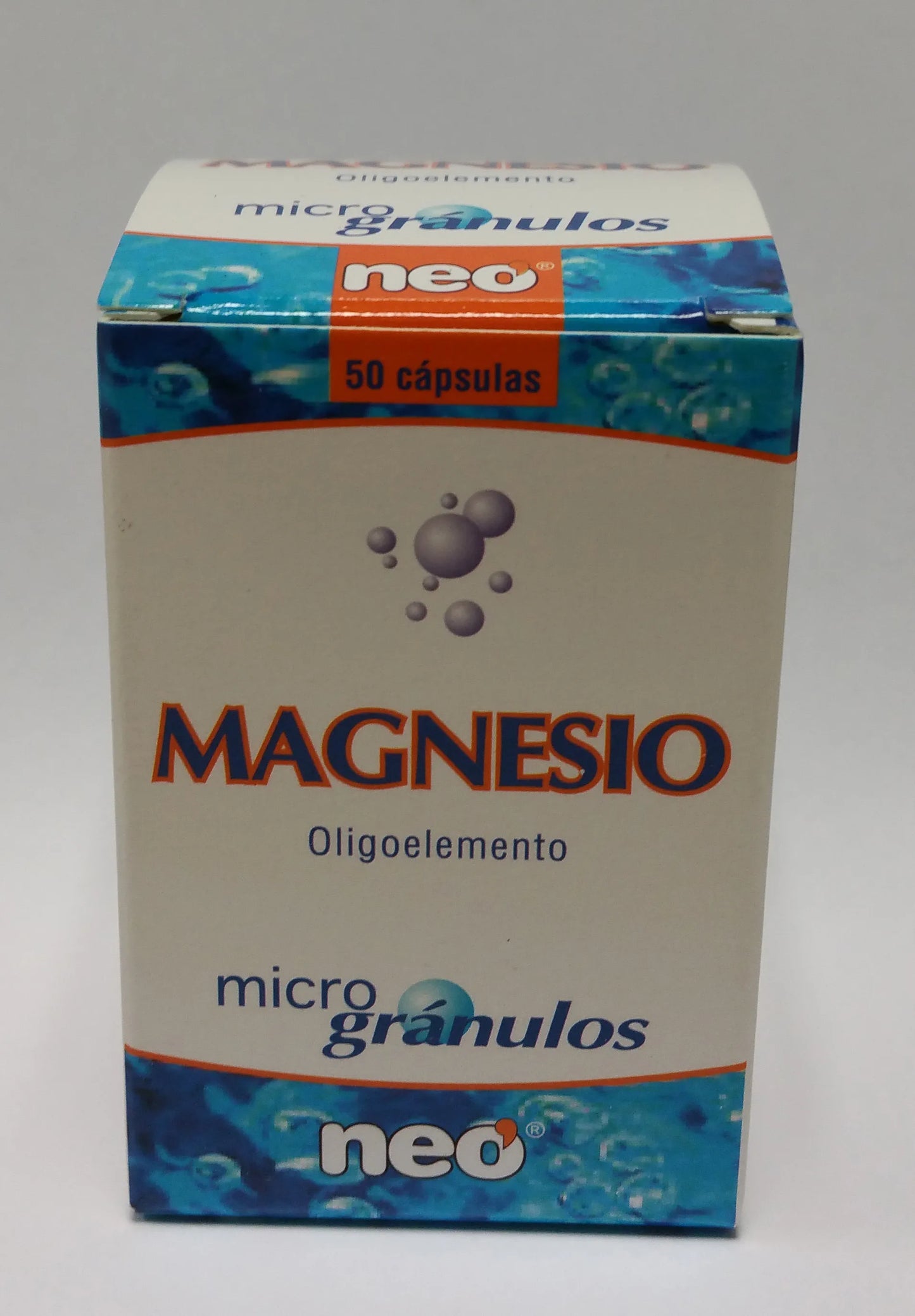 NEO NEO Microgranulos Magnesio 50 Kapseln Kosmetik