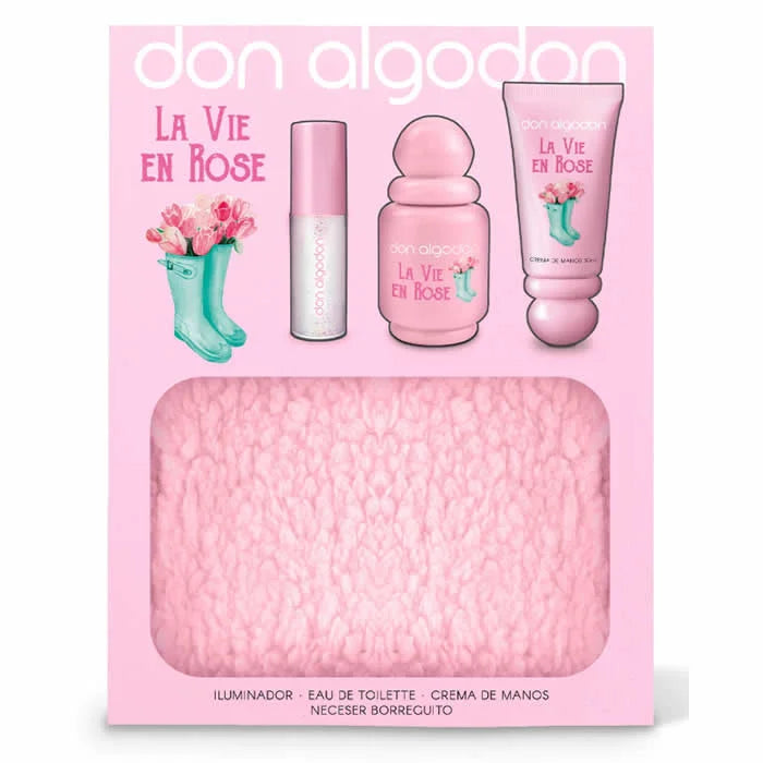 DON ALGODÓN DON ALGODÓN La Vie En Rose Eau de Toilette Spray 30 ml Set 4 Stück Parfüm