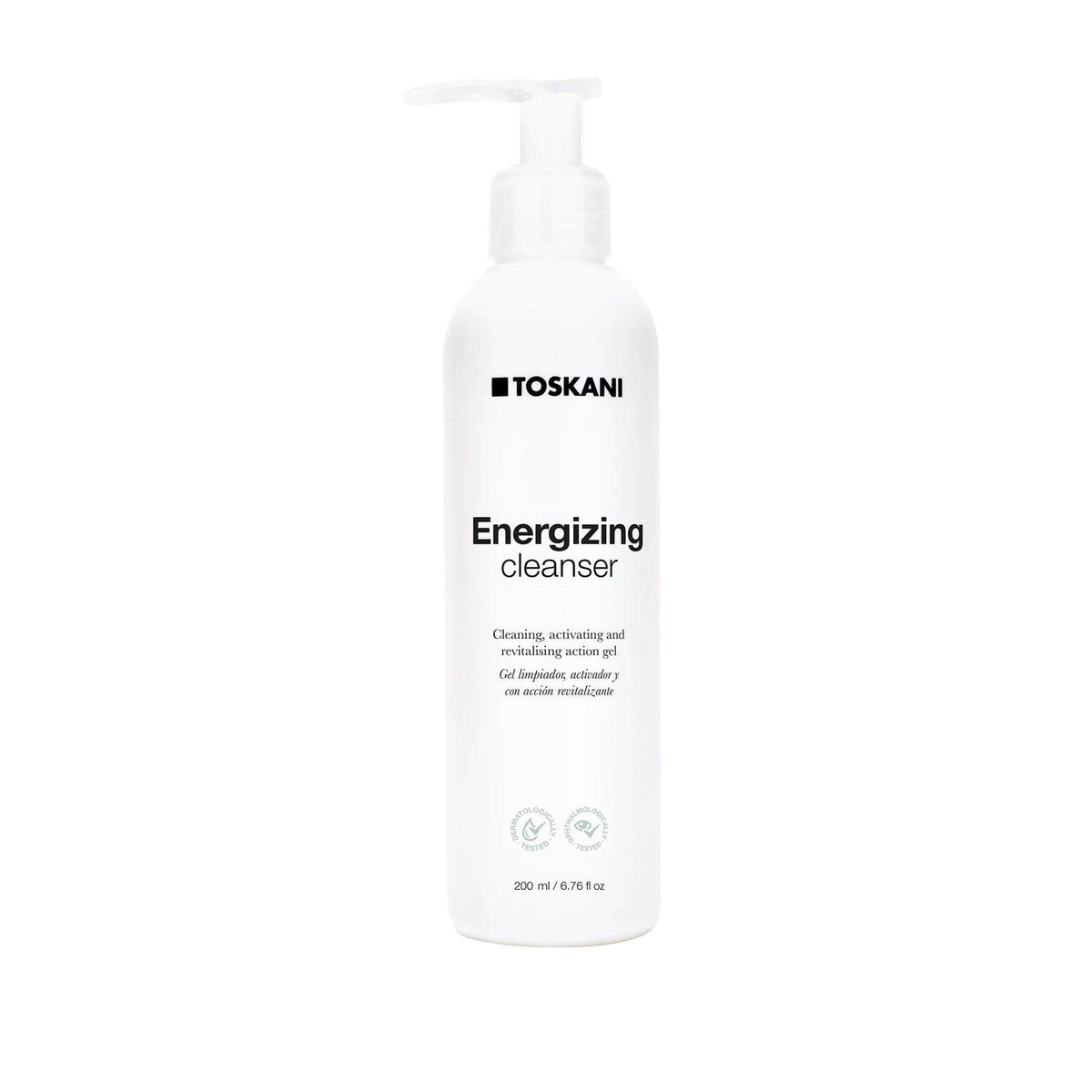 Toskani Toskani, Energizing, Reinigung und Reinigung, Reinigungsgel, Für das Gesicht, 200 ml Regular