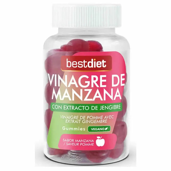 BEST DIET BEST DIET Apple Vinegar Gummies 60 Stück Nahrungsergänzung Kosmetik