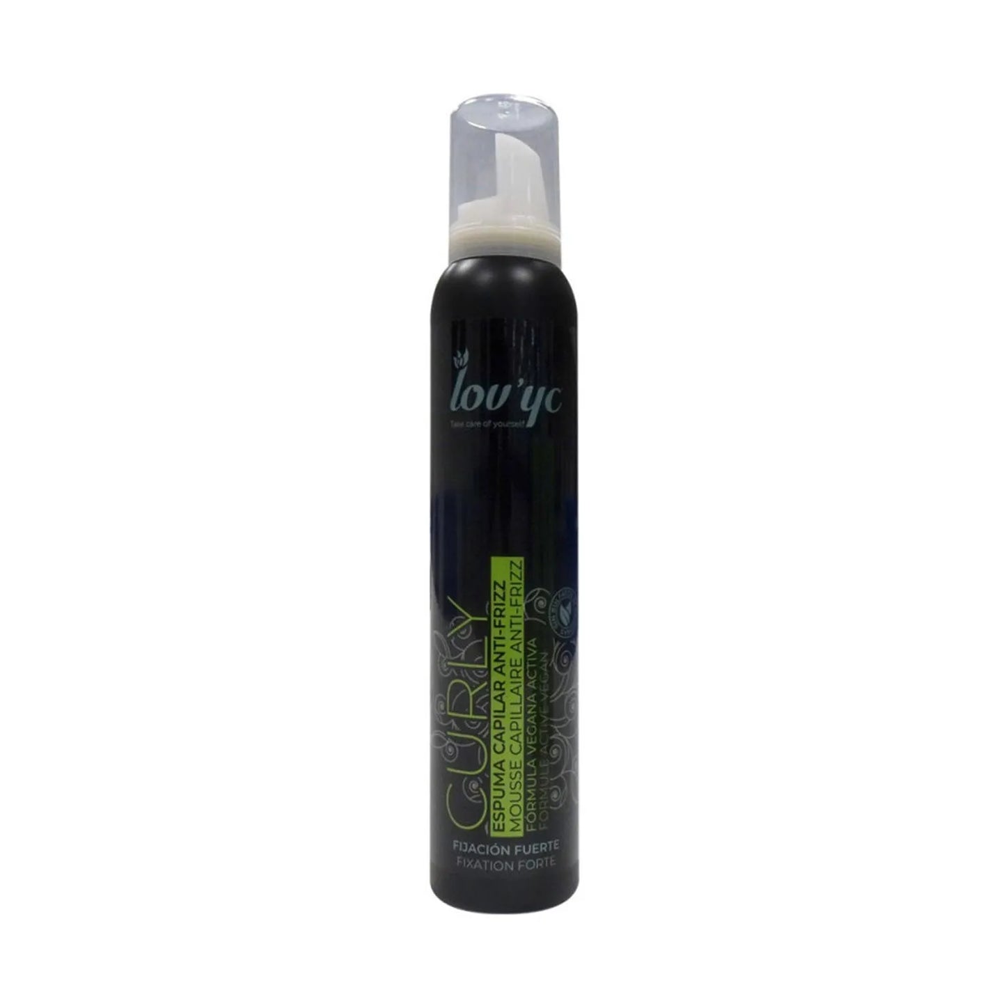 LOVYC LOVYC Lovyc Curly Anti-Frizz Haarschaum Vegane Formel Starker Halt 200 ml Kosmetik