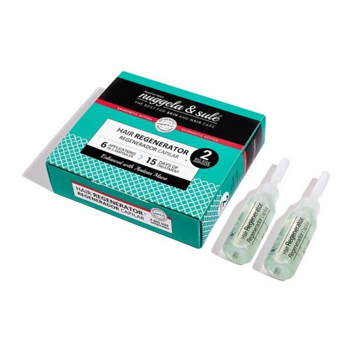 Nuggela & Sule Nuggela & Sule, Hair Regenerator, Leave-in Kopfhautbehandlungsserum, Regeneration, 2 stk, 10 ml Regular