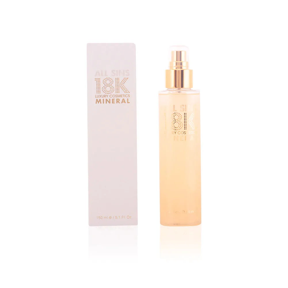 ALL SINS 18K ALL SINS 18K Mineral Spray 150 ml Gesichtsspray für die Hautpflege Kosmetik