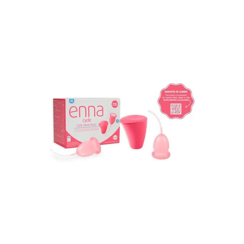 ENNA ENNA Enna Cycle Menstruationstasse Größe M 2 Tassen mit Sterilisator Kosmetik