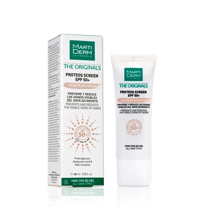 Martiderm Proteos Bildschirm Spf 50+ Creme Farbe 40ml
