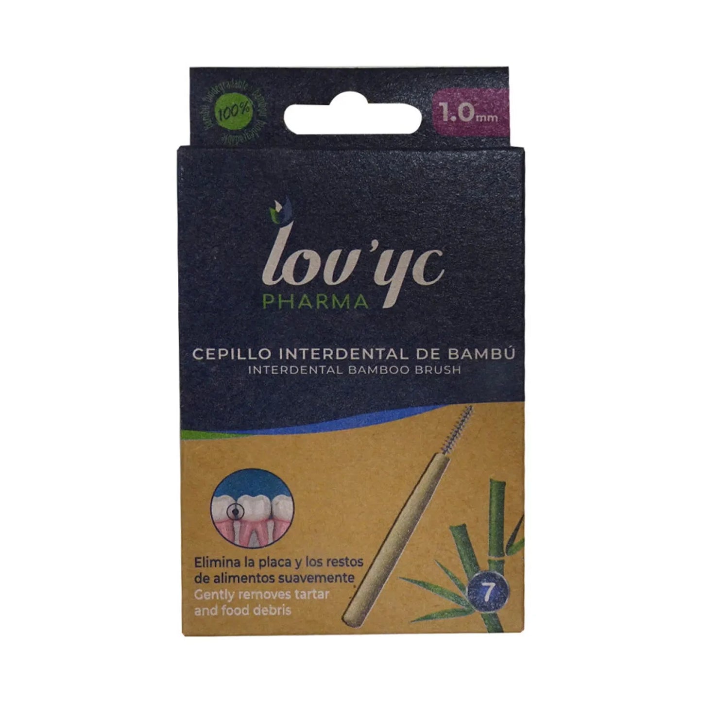 LOVYC LOVYC Lovyc Bambu Interdentalbürste 1 Stück in Box Kosmetik