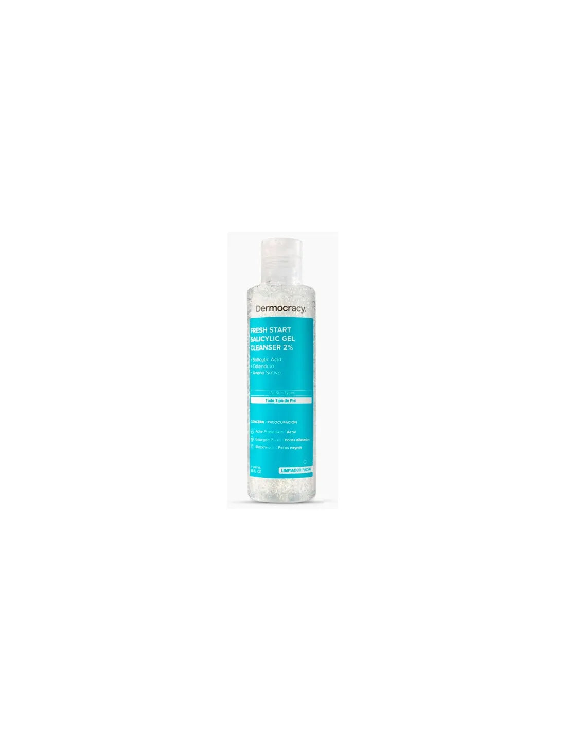 DERMOCRACY 2 Salicylsäure Reinigungsgel Make-up Entferner 200 ml Kosmetik