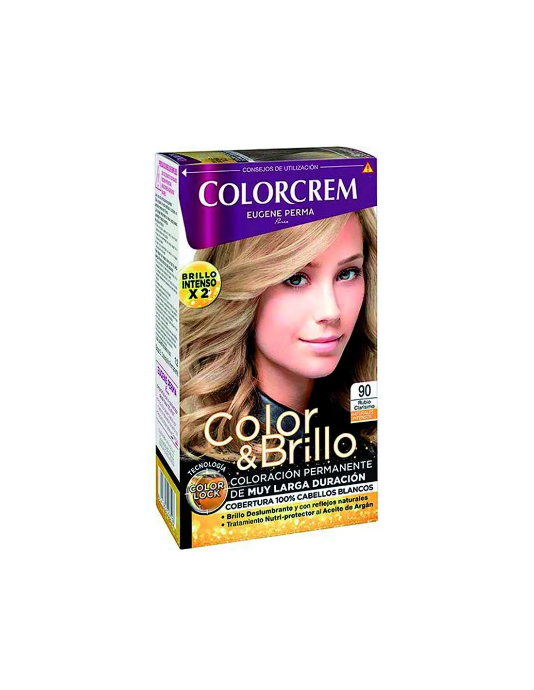 EUGENE PERMA EUGENE PERMA Colorcrem Haarfarbe 90 Rubio Clarísimo für hellblondes Haar