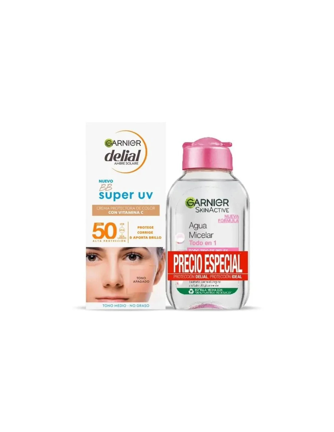 DELIAL DELIAL Facial BB Sun LSF 50 50 ml Micellar Sonnenschutz Gesicht Sonnenpflege