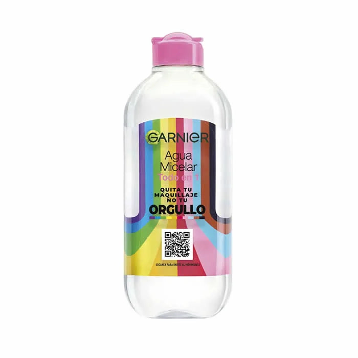 GARNIER GARNIER SkinActive Pride All-in-1 Mizellenwasser 400 ml Reinigungslösung Kosmetik