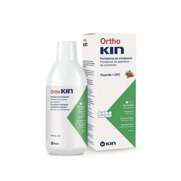KIN KIN Mundwasser Erdbeer Minze 500 ml Kosmetik
