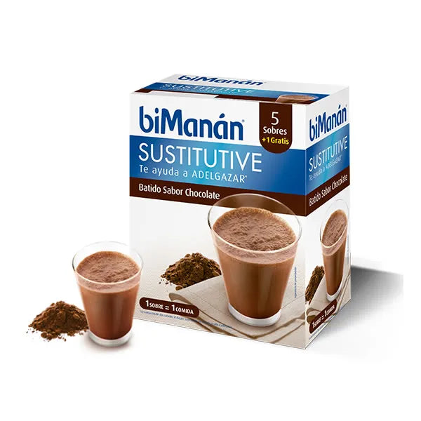 BIMANÁN BIMANÁN Sustitutive Schokoladen-Milkshake 5 Einheiten Kosmetik