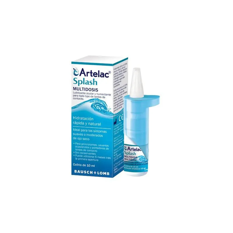 BAUSCH+LOMB BAUSCH+LOMB Artelac Splash Multidose Augentropfen 10 ml Kosmetik
