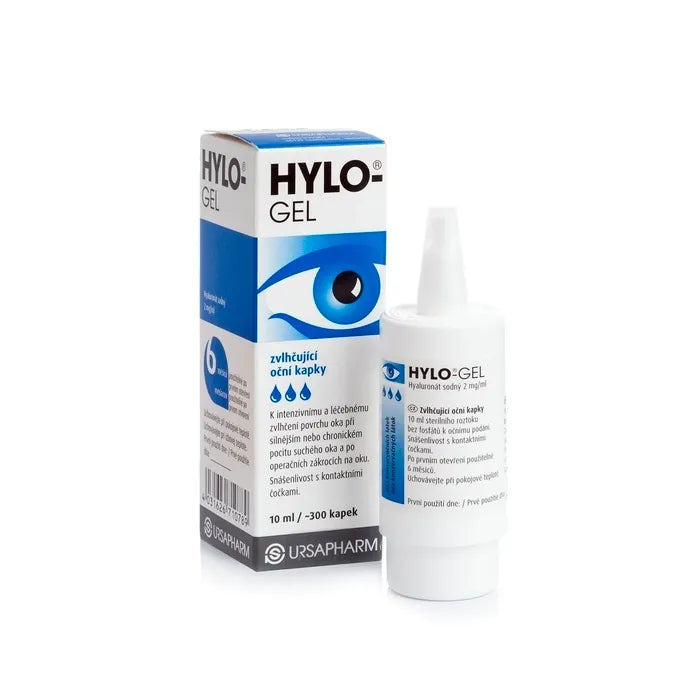 BRILL PHARMA BRILL PHARMA Hylo Gel Lubricant Augentropfen 10 ml Kosmetik