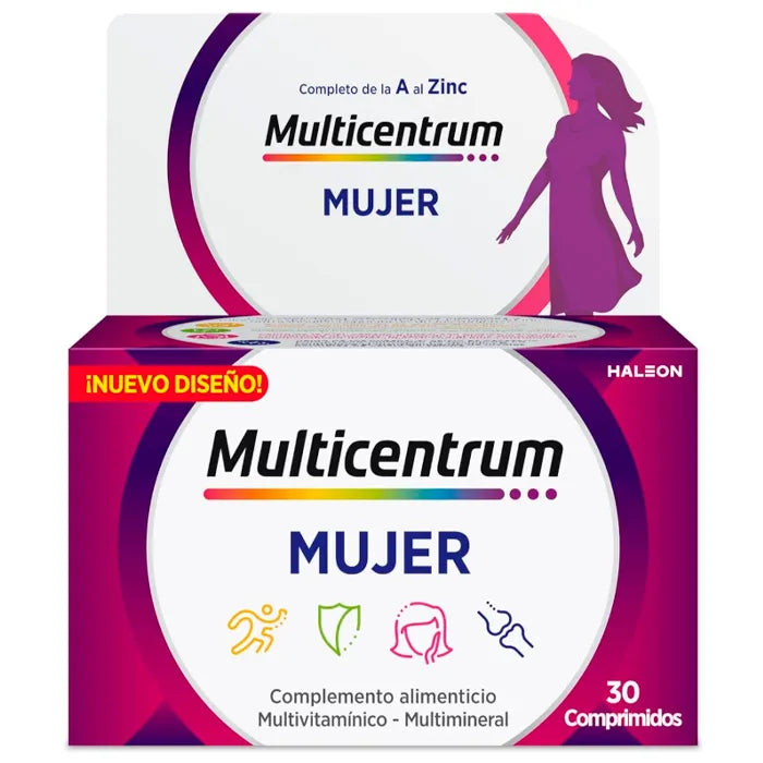 MULTICENTRUM MULTICENTRUM Woman 30 Tabletten Nahrungsergänzung Kosmetik