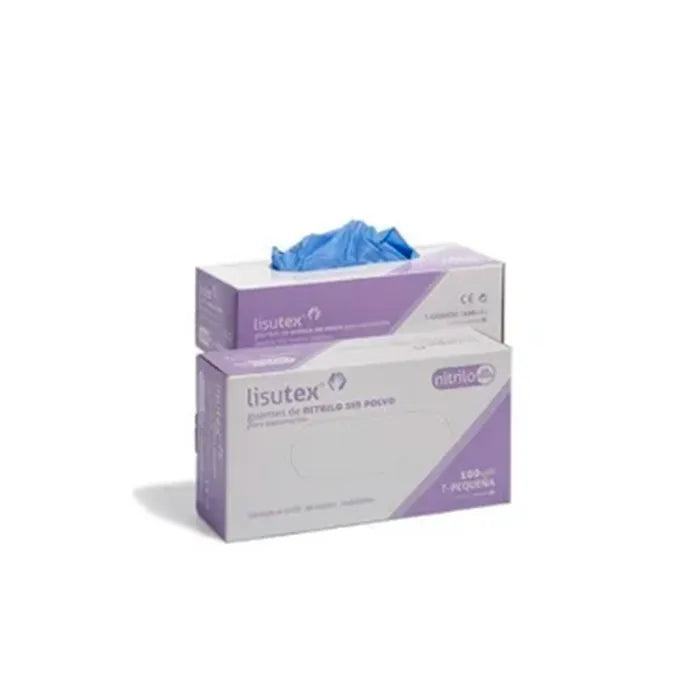 LISUTEX LISUTEX Nitrilhandschuhe Größe S-P T-P 100 Stück Kosmetik