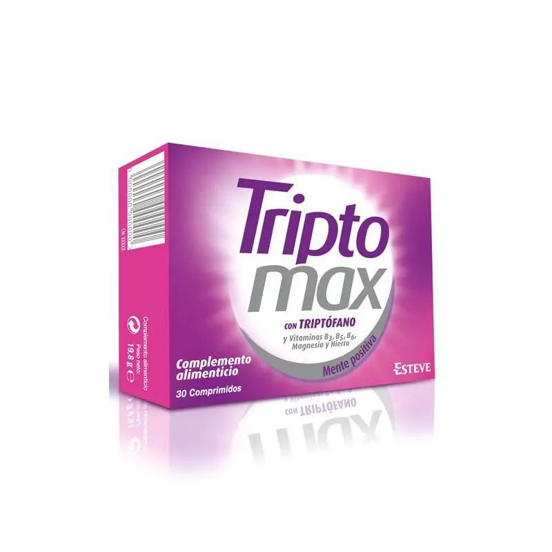 ESTEVE Triptomax Nahrungsergänzung mit Tryptophan 30 Tabletten Kosmetik