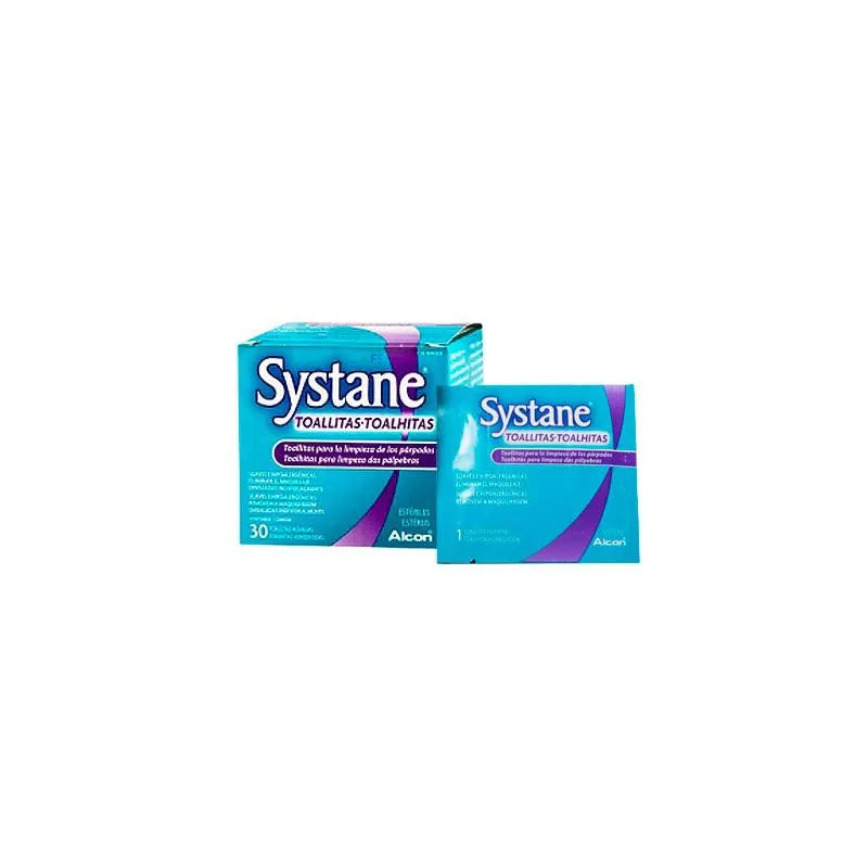 ALCON ALCON Systane sterile Reinigungstücher für die Augen 30 Stück Kosmetik