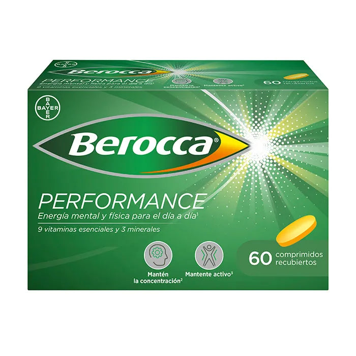 BEROCCA BEROCCA Performance 60 Tabletten Nahrungsergänzungsmittel Kosmetik