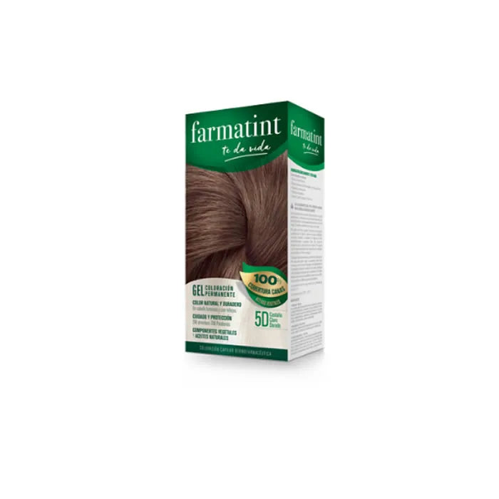 Farmatint Permanent Color Gel 5D Light Golden Brown 150 ml