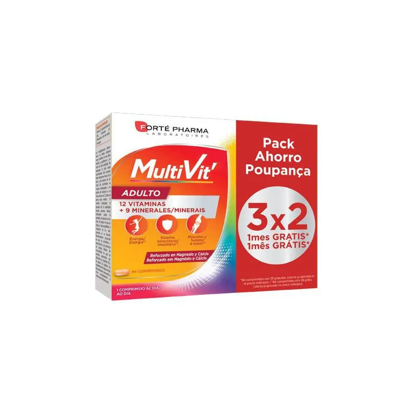 FORTÉ PHARMA Forté Pharma Energy Multivit Erwachsene 84 Comp