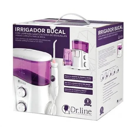 DR. LINE DR. LINE Irrigator Bucal mit Lampen-Sanitizer für Düsen Clarben Kosmetik