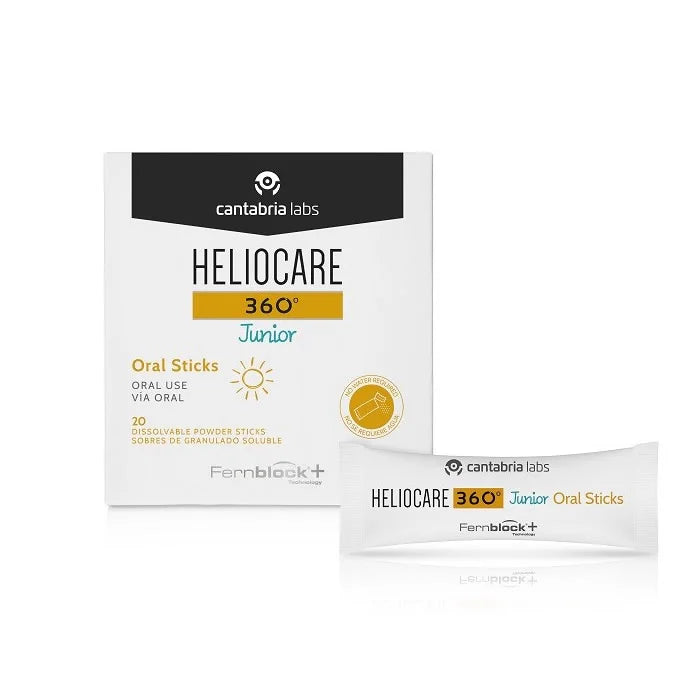 HELIOCARE HELIOCARE 360º Junior Oral Sticks 20 Stück Sonnenschutz Nahrungsergänzung Kosmetik