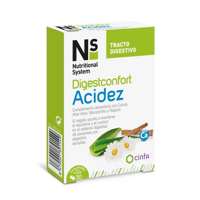 Ns Verdauungskomfort Säure 30 Tabletten