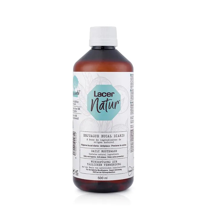 Lacer Natur Tägliche Mundspülung 500ml
