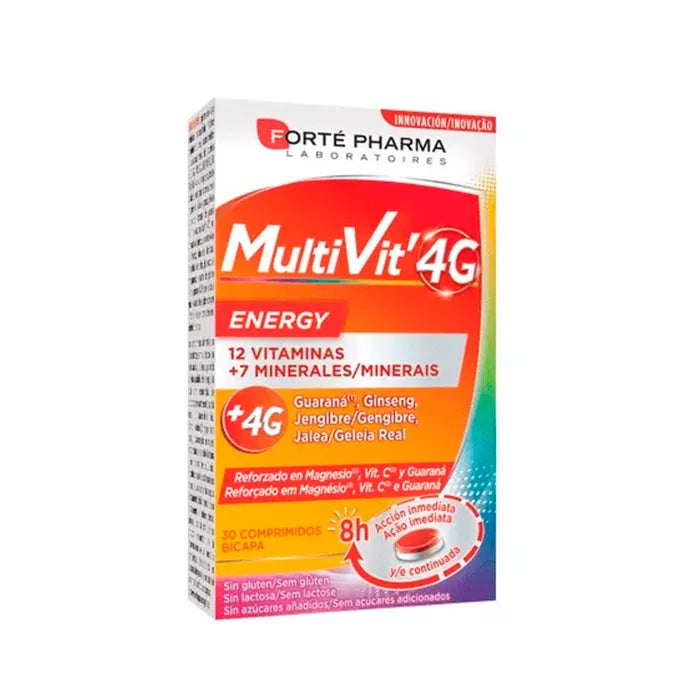 FORTÉ PHARMA Forté Pharma Multivit 4G Energy 30 Tabletten