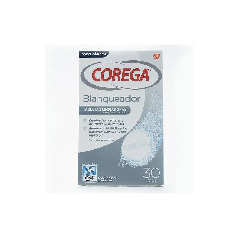 GSK GSK Corega Bleicher 30 Brausetabletten zur Zahnprothesenreinigung Kosmetik