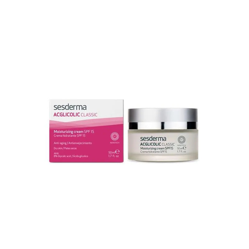 SESDERMA SESDERMA Acglicolic Classic Feuchtigkeitsspendende Creme LSF 15 50 ml
