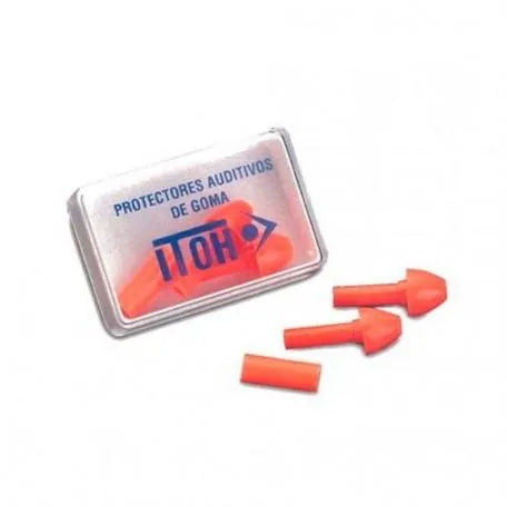 ITOH ITOH Corysan Ohrstöpsel aus Gummi 2 Stück Kosmetik