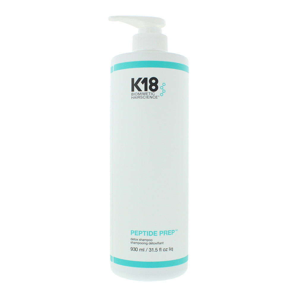 K18 K18, Detox Peptide Prep, Aktivkohle, Haarshampoo, Tiefenreinigung, 930 ml Regular