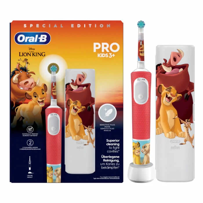 ORAL-B ORAL-B Pro Kids 3+ Elektrische Zahnbürste für Kinder ab 3 Jahren Kosmetik
