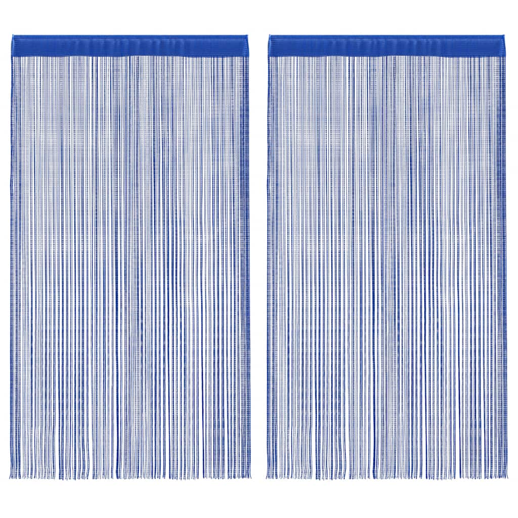 Fadenvorhänge 2 Stk. 100 X 250 Cm Farben