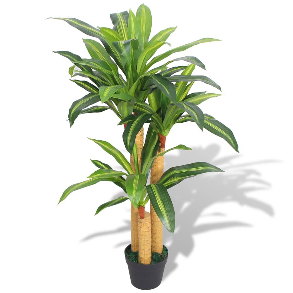 Künstlicher Drachenbaum Mit Topf 90 Cm