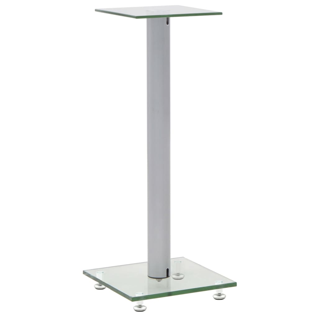 Lautsprecherständer Säulen-Design 2 Stk. Hartglas N