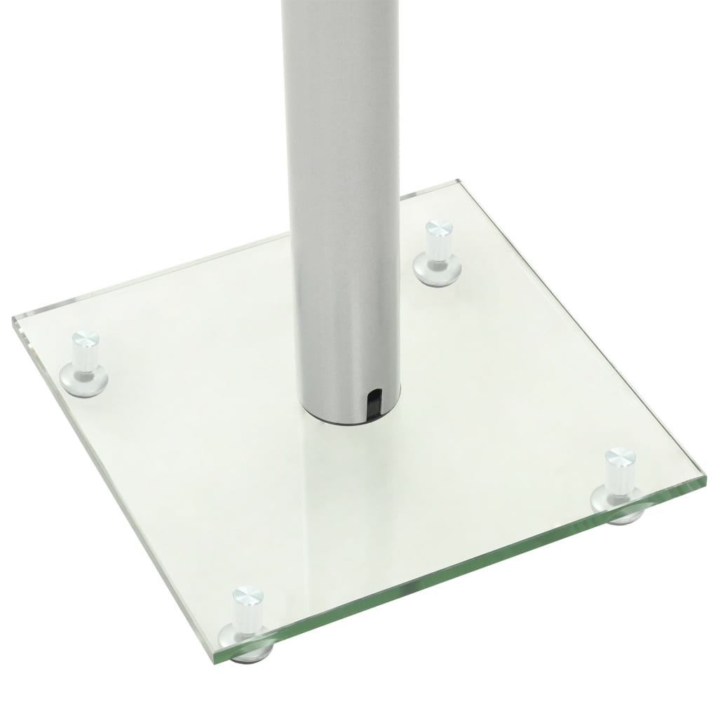 Lautsprecherständer Säulen-Design 2 Stk. Hartglas N