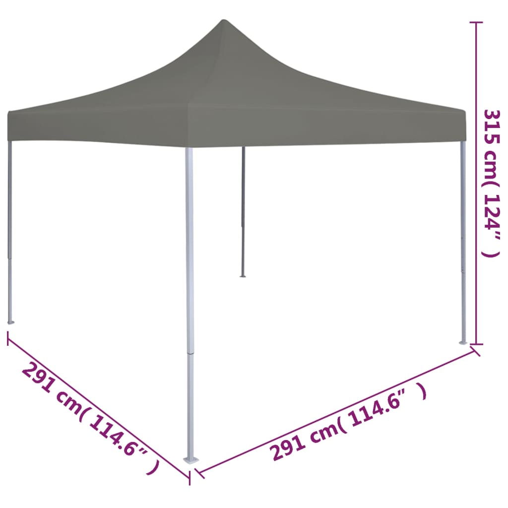 Faltzelt Partyzelt Pop-Up 3 X 3 M