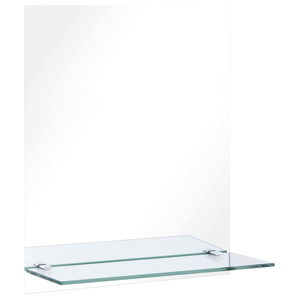 Wandspiegel Mit Regal 20×40 Cm Hartglas
