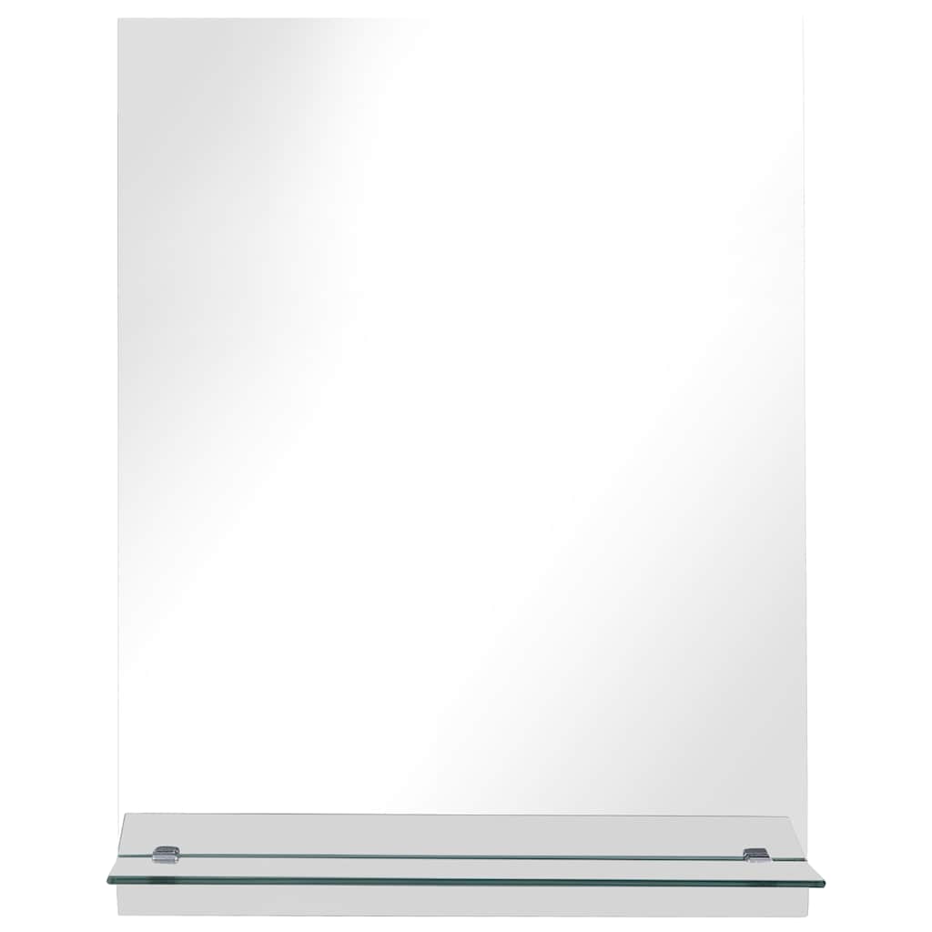 Wandspiegel Mit Regal 20×40 Cm Hartglas