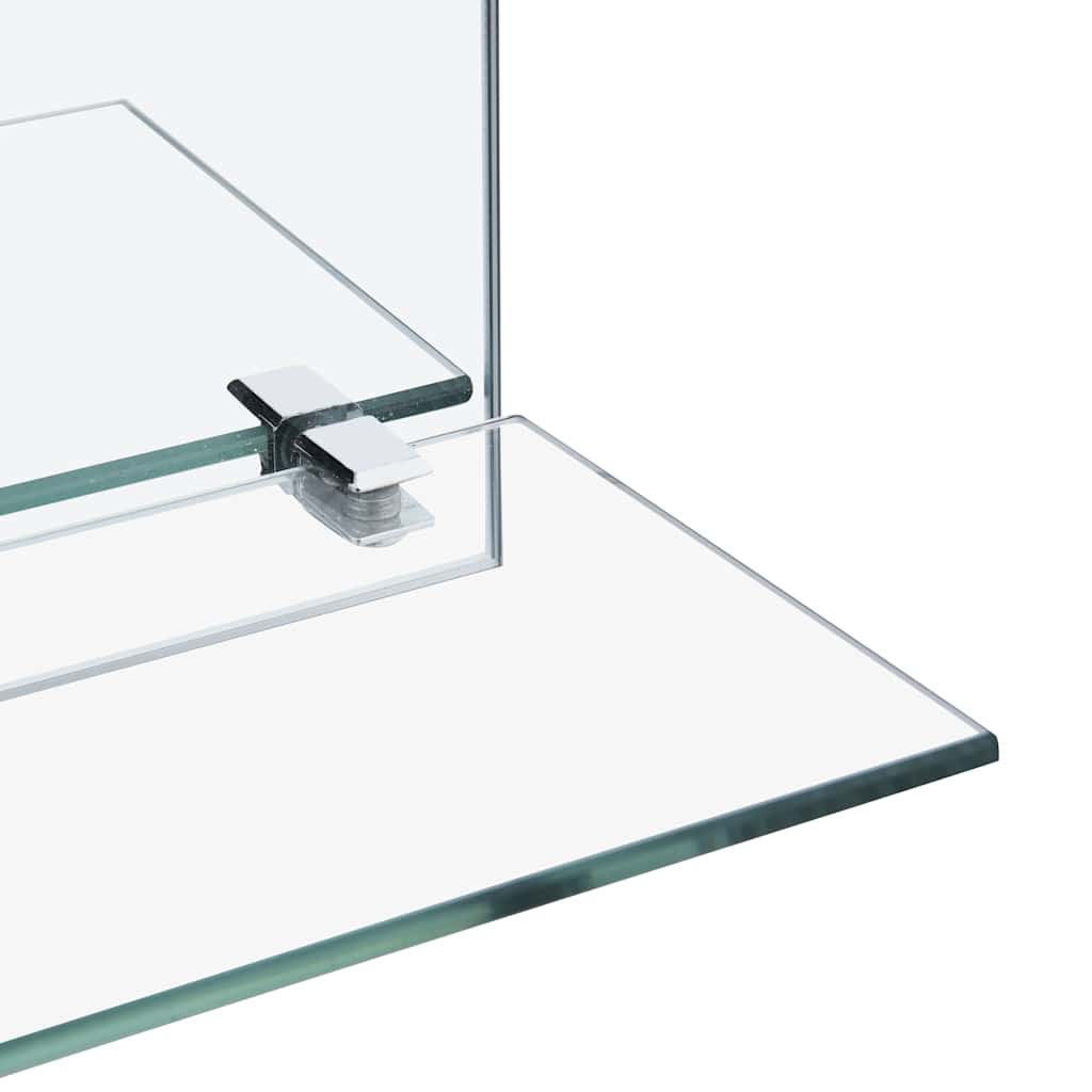 Wandspiegel Mit Regal 20×40 Cm Hartglas