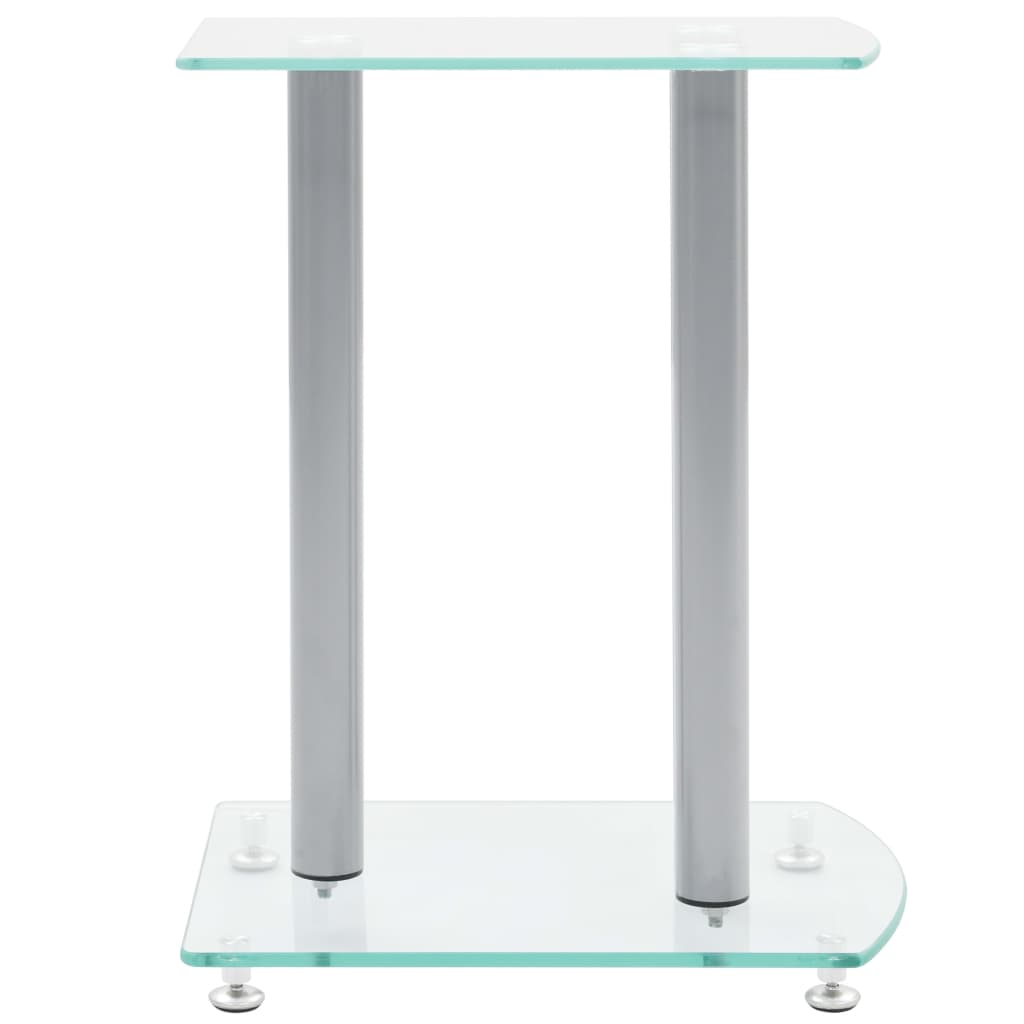 2X Luxus Lautsprecherständer Glas Lautsprecher Neu