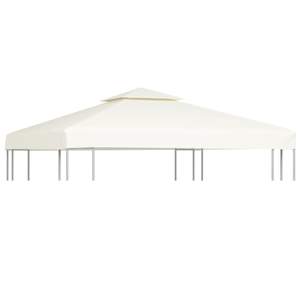Pavillon-Ersatzdach 310 G/M² Weiß Creme