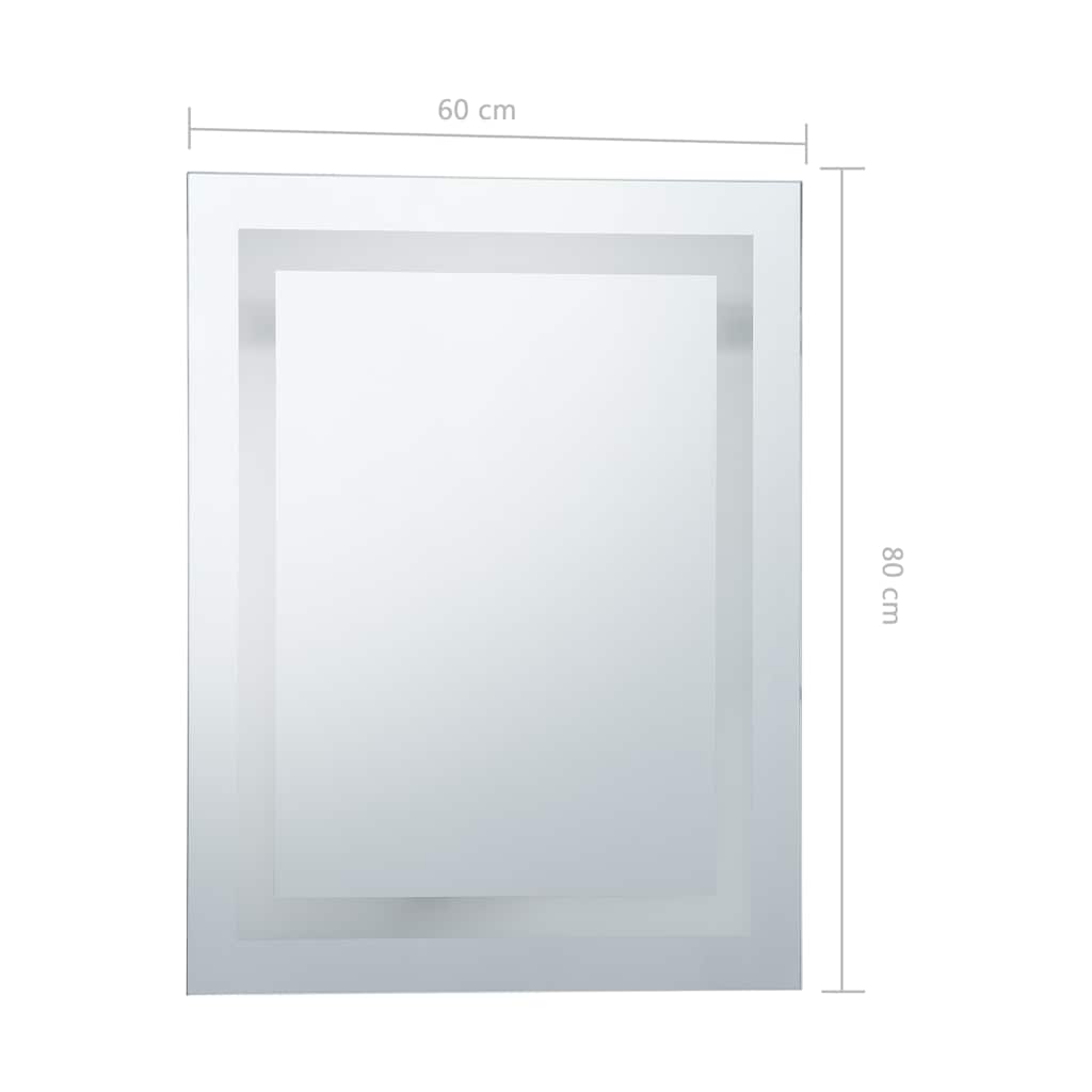 Led-Badspiegel Mit Berührungssensor