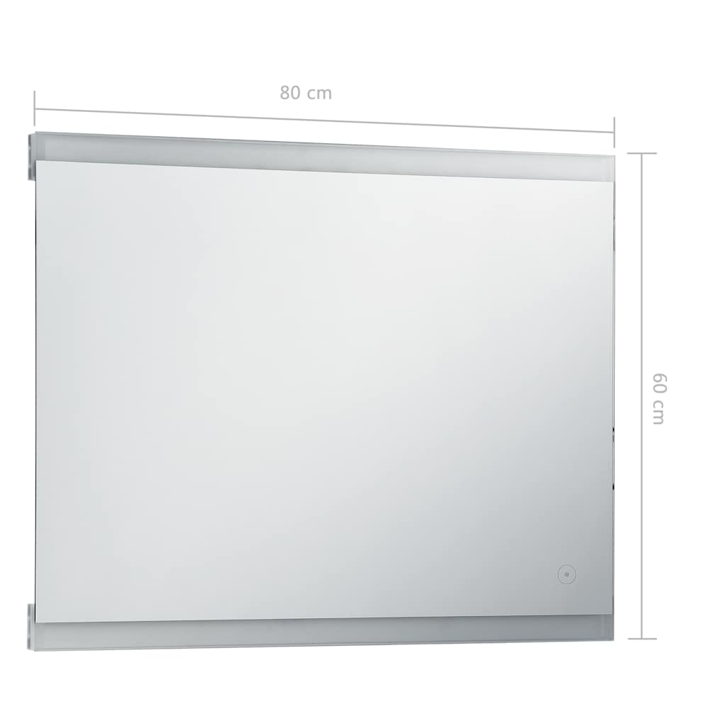 Led-Badspiegel Mit Berührungssensor