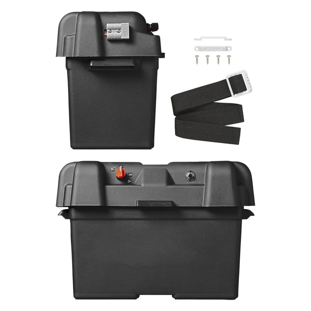 Proplus Batteriebox Mit Usb Und Voltmeter