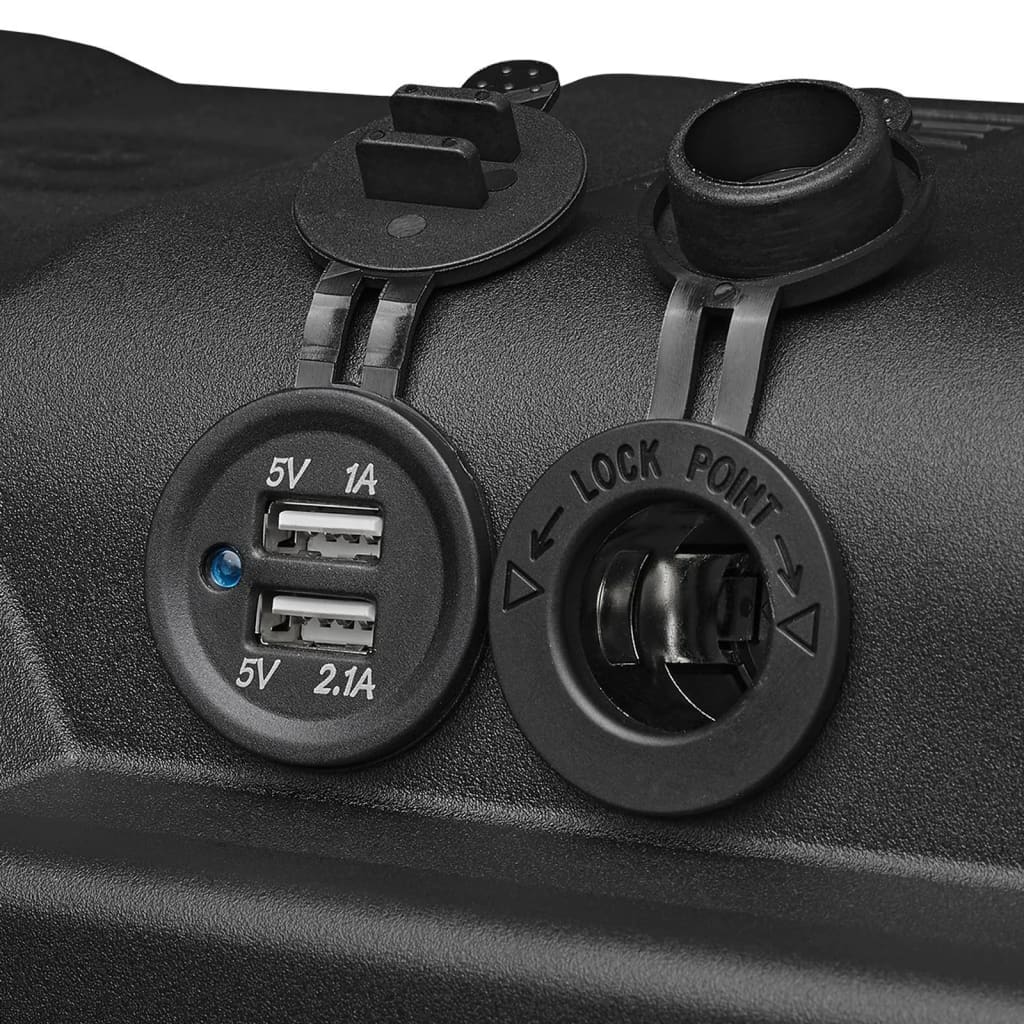 Proplus Batteriebox Mit Usb Und Voltmeter